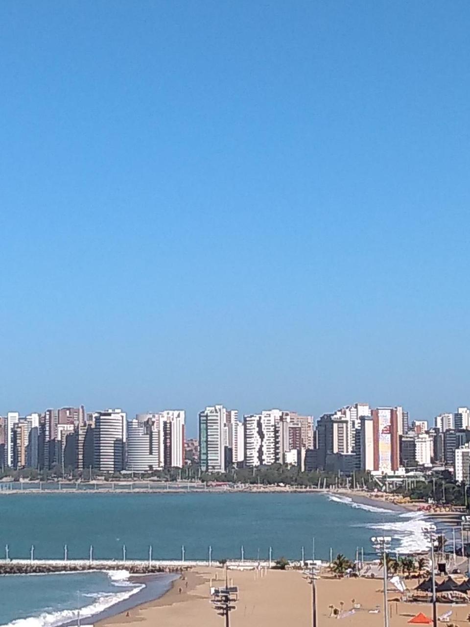 Atlantico Ocean Vista Mar Lägenhet Fortaleza  Exteriör bild