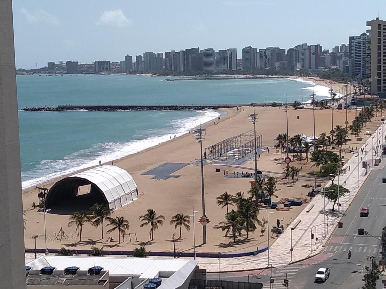 Atlantico Ocean Vista Mar Lägenhet Fortaleza  Exteriör bild