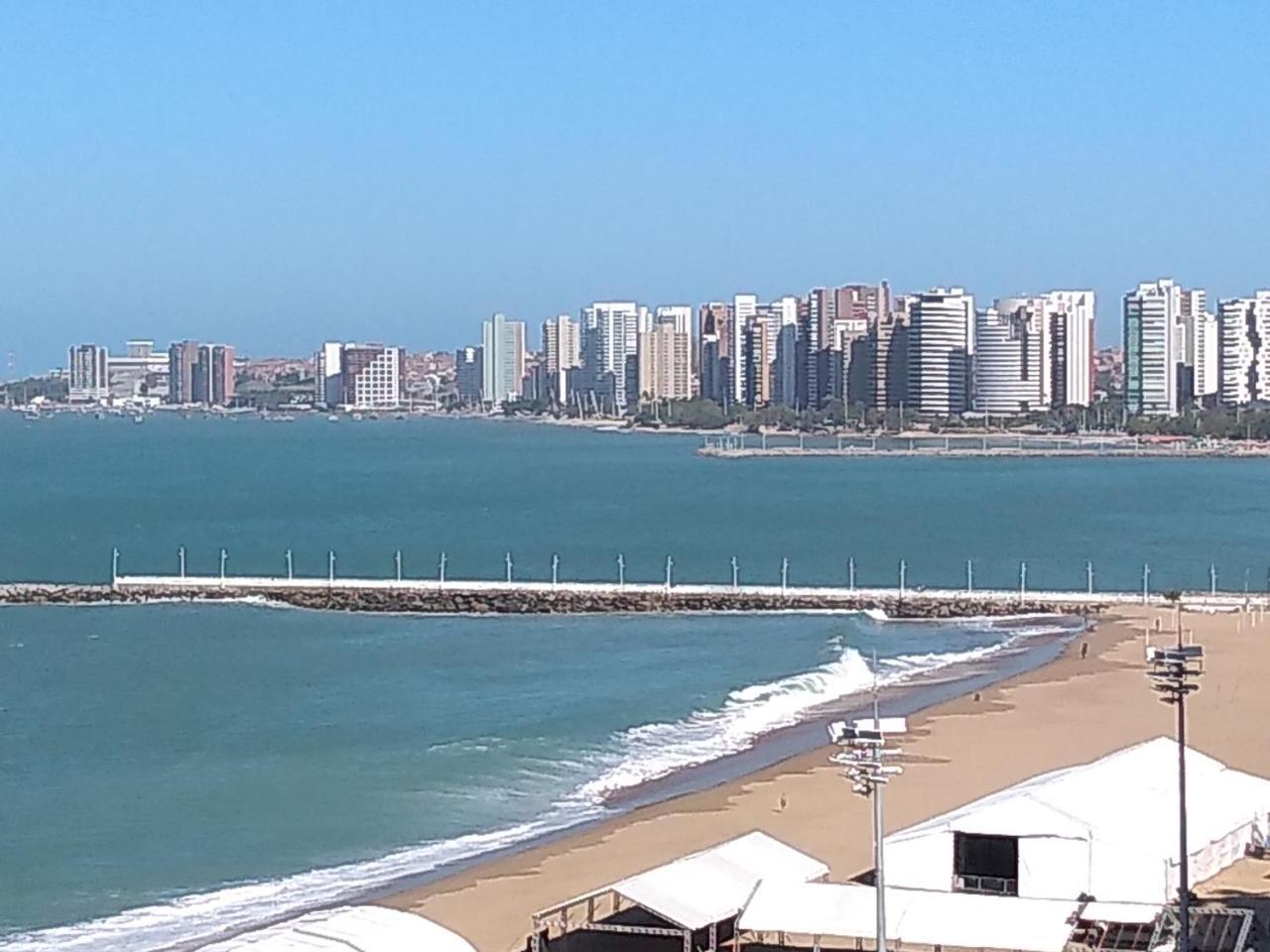 Atlantico Ocean Vista Mar Lägenhet Fortaleza  Exteriör bild